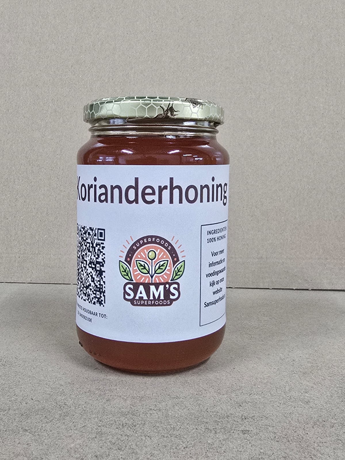 Rauwe Koriander Honing