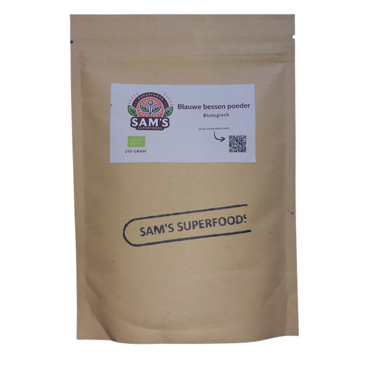 Blauwe bessen poeder - Biologisch