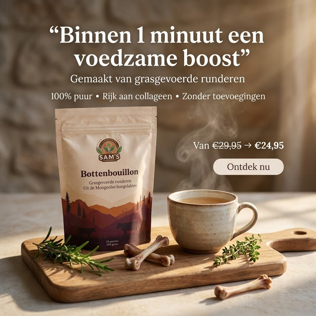 Bottenbouillon - Grasgevoerd