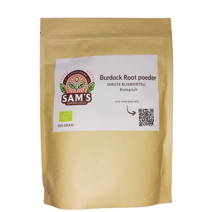 Burdock Root (Grote Kliswortel) - Biologisch