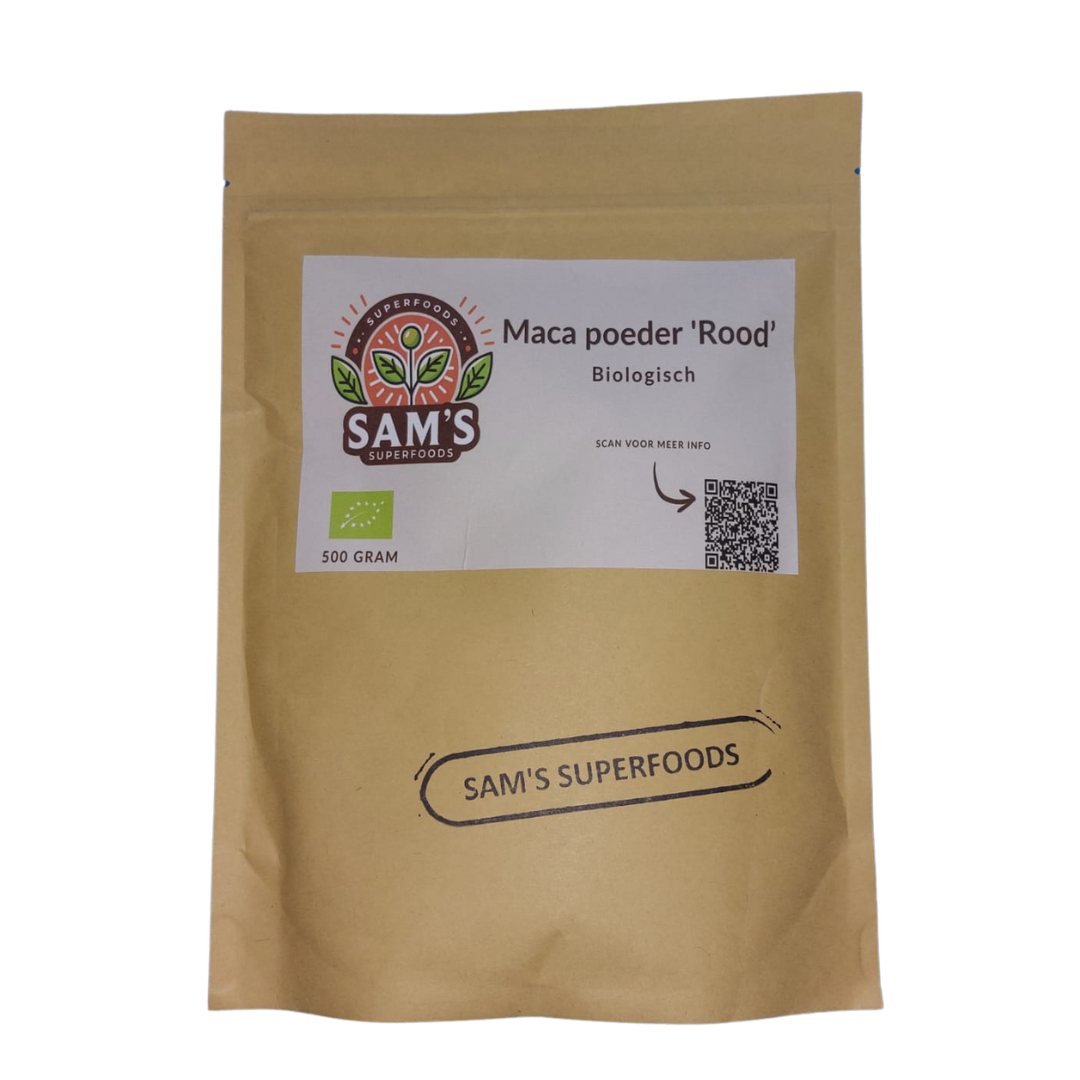 Maca poeder Rood - Biologisch