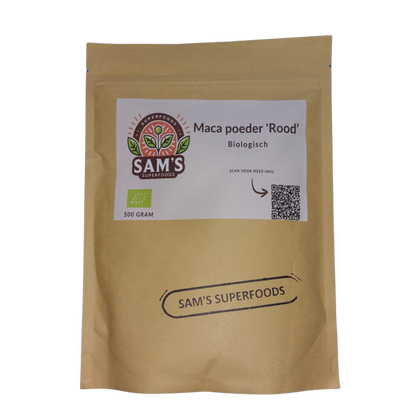 Maca poeder Rood - Biologisch