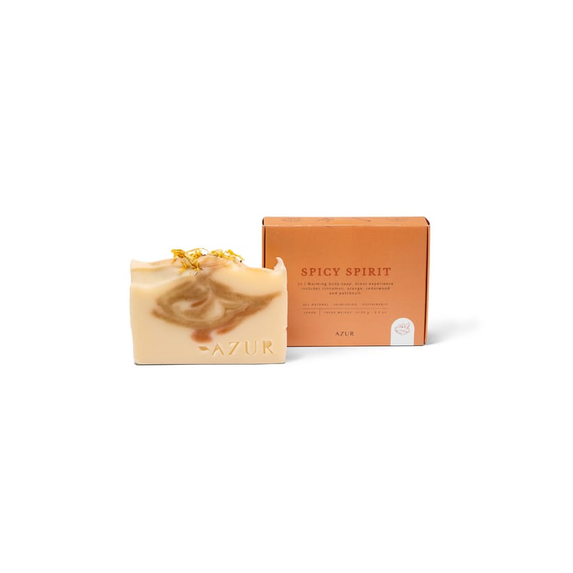Natuurlijke Zeep Bar - Spicy Spirit - Handgemaakt