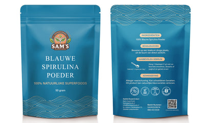 Blauwe Spirulina
