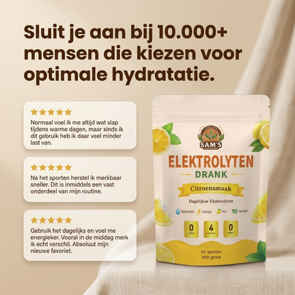 Elektrolyten Poeder