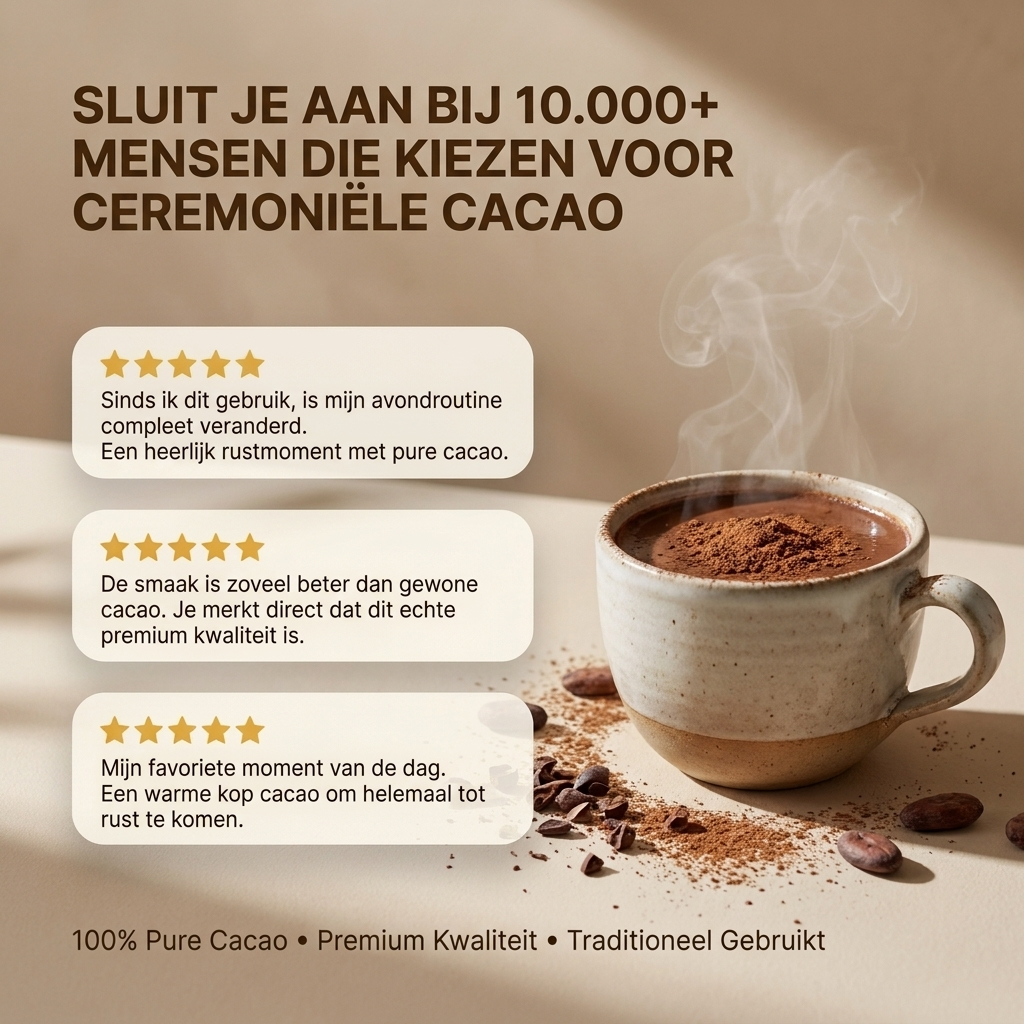 Ceremoniële Cacao Poeder - Biologisch