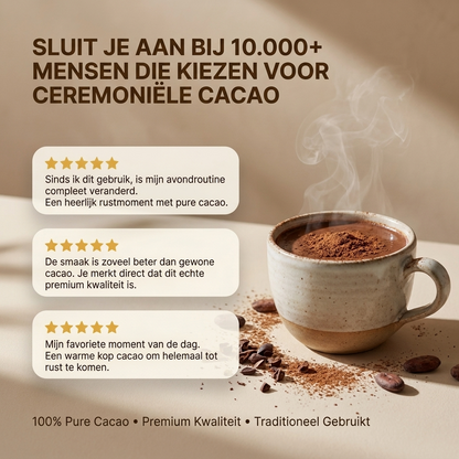 Ceremoniële Cacao Poeder - Biologisch